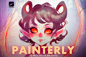 Painterly Procreate Brush Bundle