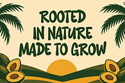 Sawit - Organic Display Font, a Sans Serif Font by Gumrega Studio (Thumbnail 4 of 8)