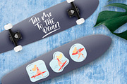 Take me to the ocean. Graphic set, a Decorative Illustration by CallMeStasia (Thumbnail 6 of 12)