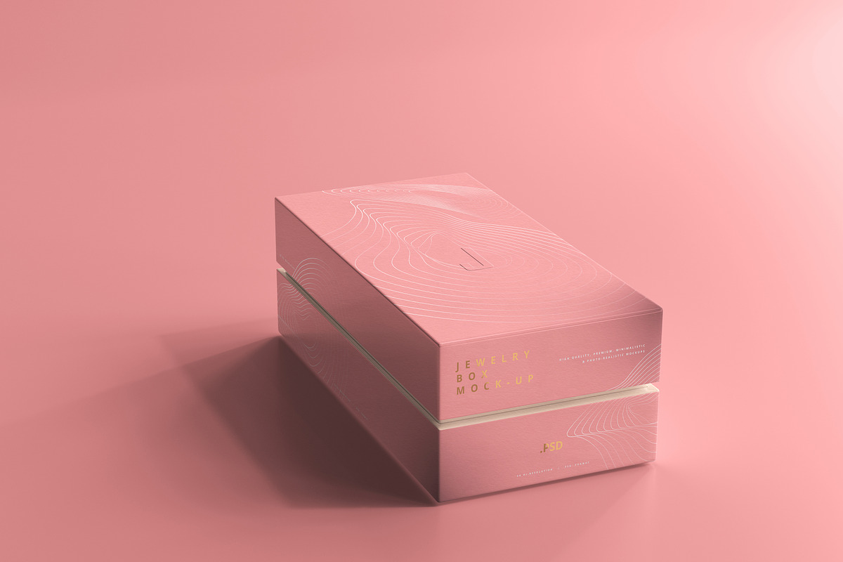 Jewelry or Gift Box Mockups, a Pens & Pencil Mockup by pmvch (Photo 6 of 32)