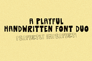 Banana - A Handwritten Font Duo, a Handwritten Font by Shelbeemili (Thumbnail 2 of 3)