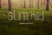 slim kid typeface, a Font by boldversion (Thumbnail 3 of 5)