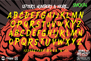 Brains for Breakfast - Sci-Fi Font, a Handwritten Font by Remedy667 (Thumbnail 8 of 10)