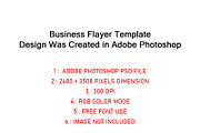 Business Flayer Template, a Flyer Template by As Studio (Thumbnail 4 of 4)