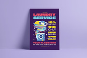 Laundry Service Flyer, a Flyer Template by herutage (Thumbnail 2 of 4)