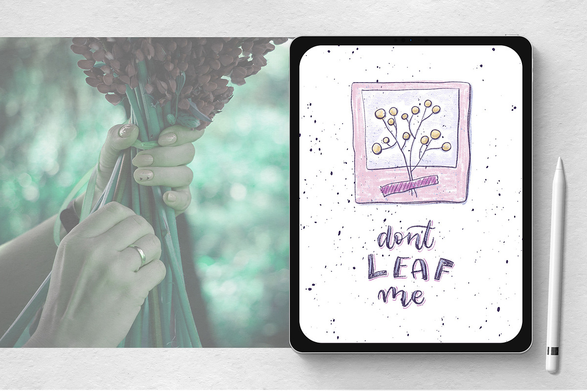 Cute Little Things for Procreate, a Brush Add-On by Gray Cat Graphics (Photo 10 of 10)