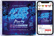 After Work Party Flyer, a Flyer Template by regalDRAW (Thumbnail 1 of 3)