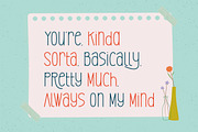 Mika Story - Cute Handwritten Font, a Handwritten Font by Typefactoryco (Thumbnail 5 of 9)