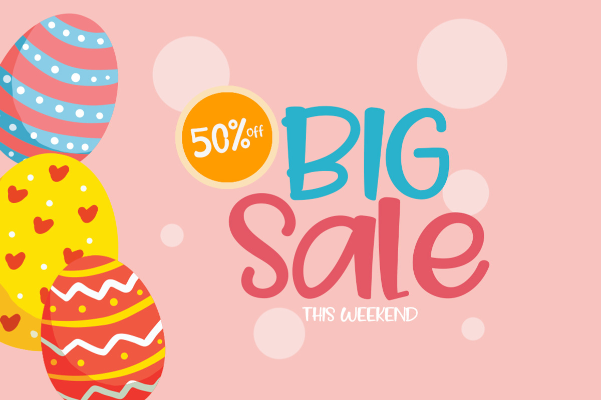 Goo Easter Font preview 3