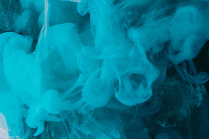 Paint cloud smoke texture glitter water splash art