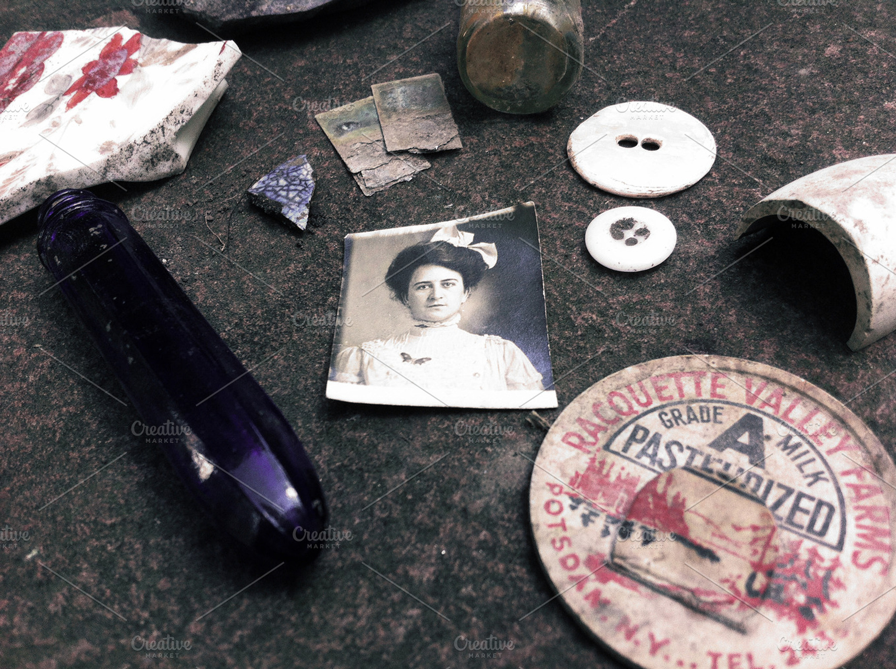 Backyard Archaeology Artifacts, an Arts & Entertainment Photo by RM Photos and Art