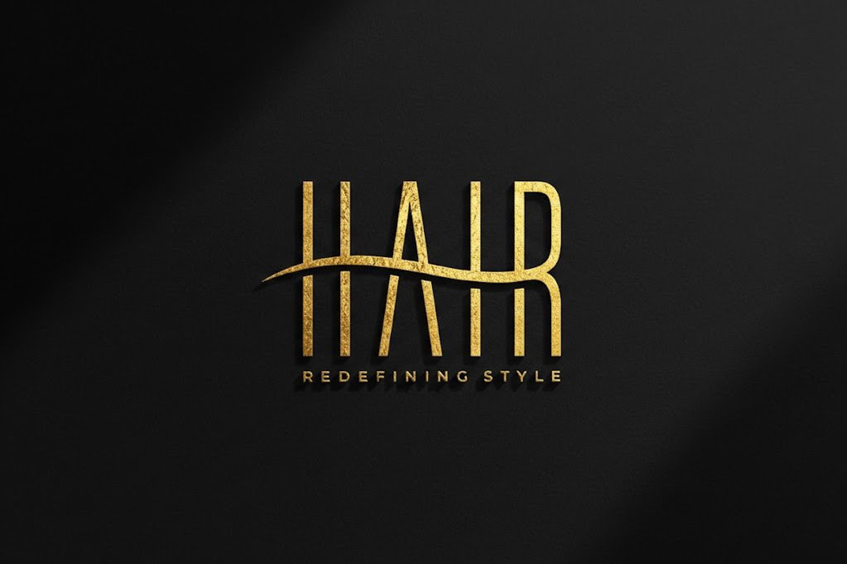 HAIR Luxury Hair Salon Studio Logo, a Branding & Logo Template by yopie (Photo 1 of 10)
