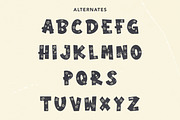 Cosmic Rock - A Comic Display Font, a Font by Arendxstudio (Thumbnail 9 of 9)