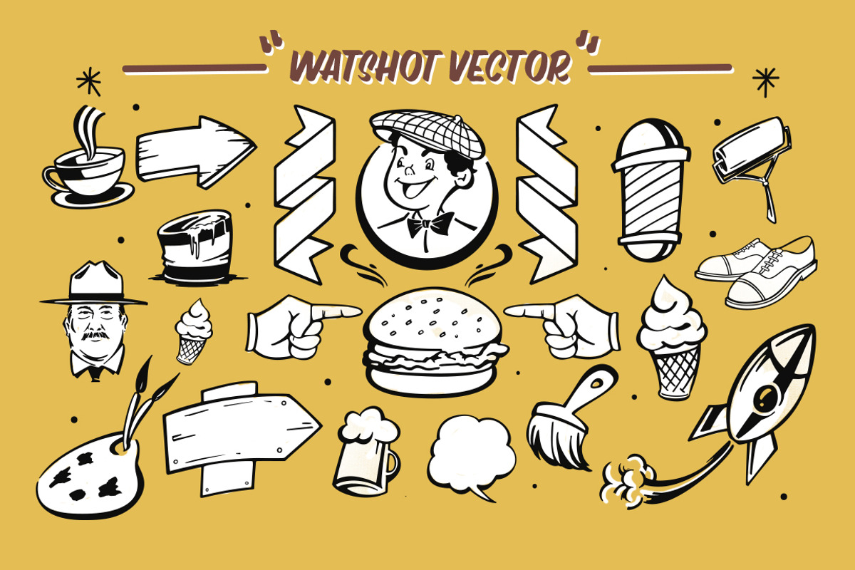 Watshot & Bonus Vector preview 5