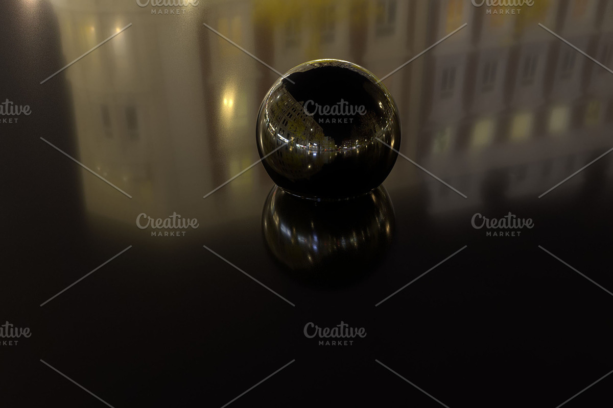 Reflective Sphere Backgrounds, a Texture Graphic by The_DrX (Photo 4 of 13)
