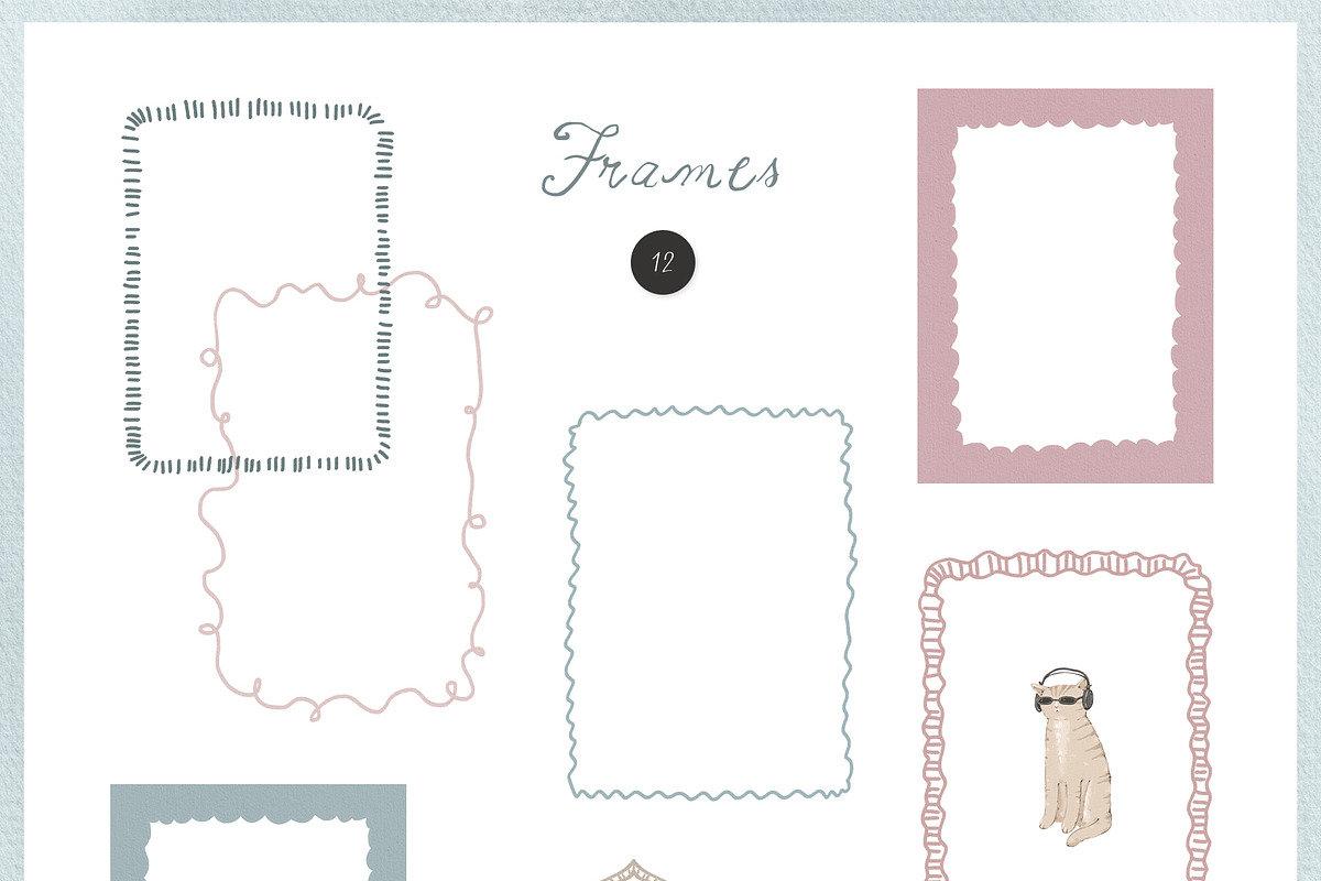 Summer beach. Hand drawn Icons, a Decorative Illustration by Kreker Kate (Photo 7 of 8)