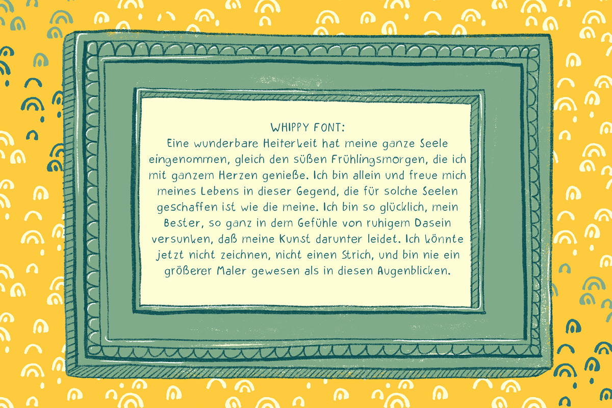 LAFOLOs Whippy Font, a Font by LAFOLO (Photo 7 of 8)