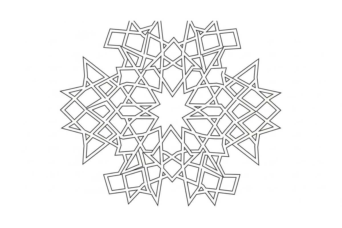 Islamic Mandala Geometric Bundle, an Illustration by Gaye Art (Photo 19 of 51)
