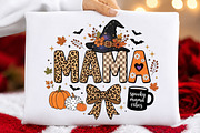 Spooky Mama Halloween PNG, a Seasonal Illustration by DreamCafeArt (Thumbnail 5 of 7)