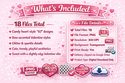 Valentine 67 PNG Bundle, an Object Graphic by MIRoots Design Studio (Thumbnail 4 of 5)
