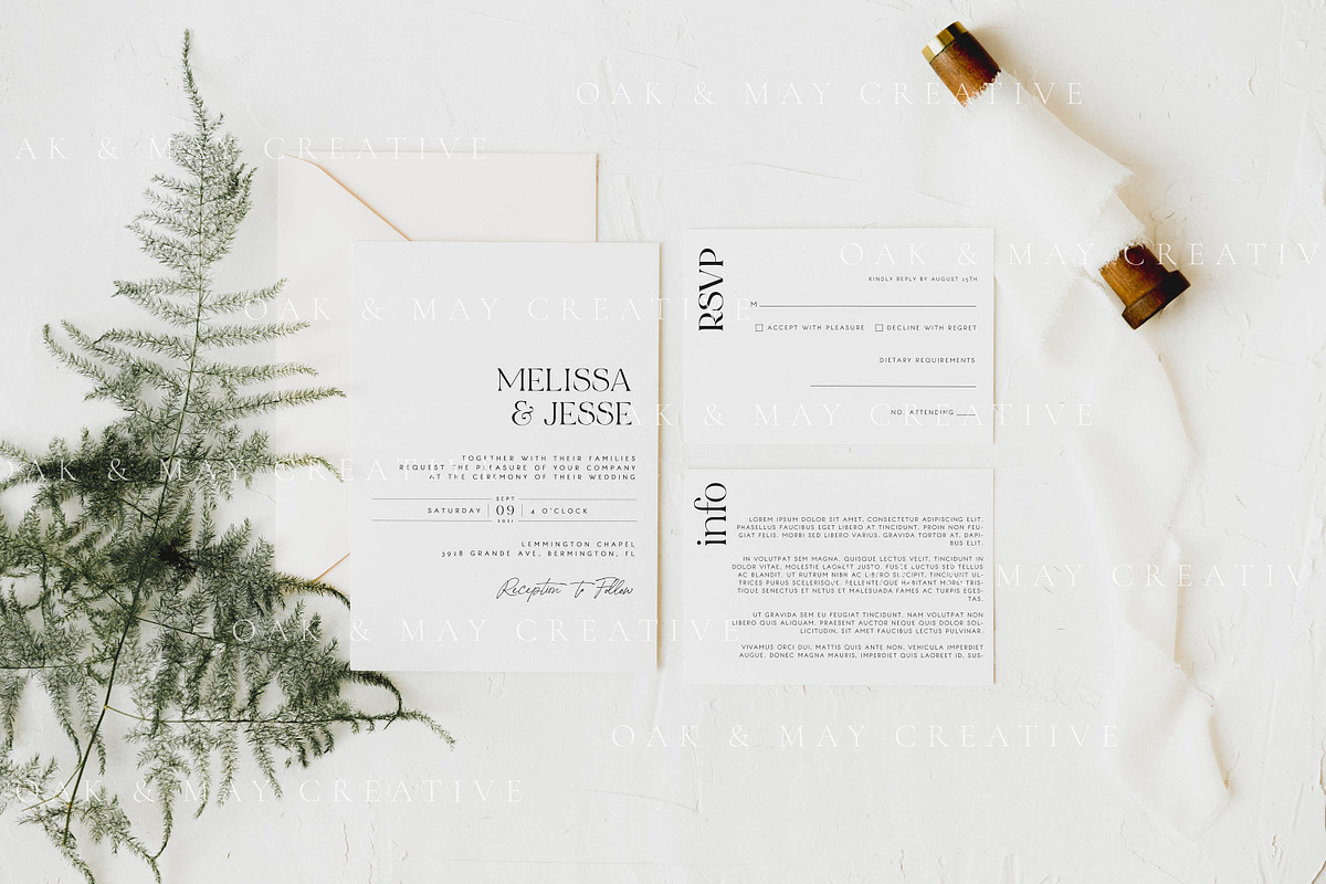 Wedding Suite Mockup, a Product Mockup by PrettyGrandmillennial (Photo 3 of 4)