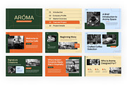 Aroma Coffeeshop PowerPoint, a Presentation Template by Loin Studio (Thumbnail 3 of 4)
