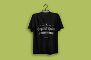 T-shirt Mockup, an Advertising Mockup by Rasgood (Thumbnail 1 of 2)