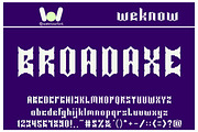 Knight of light font, a Font by weknow (Thumbnail 3 of 5)