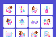 100 Shopping Flat Icons, an Emoji Icon by Prosymbols (Thumbnail 10 of 11)