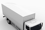 Commercial Truck Mercedes, a Cars & Vehicle 3D Model by Mechanik (Thumbnail 4 of 17)