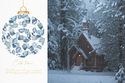 Cold winter.Watercolor Christmas Set, a Seasonal Illustration by Ooh Lily (Thumbnail 18 of 20)