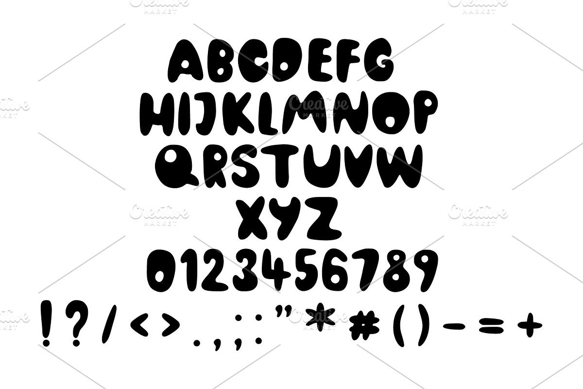 PlumpDon-Kids Font, a Font by DeShoff Art (Photo 3 of 6)
