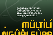 Thamire - Sports Font, a Sans Serif Font by Mine Type Lab (Thumbnail 11 of 11)