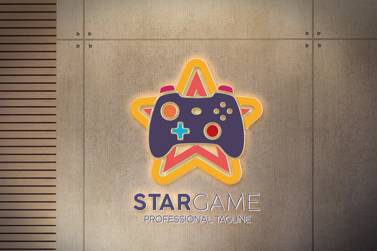 Star Game Logo, a Branding & Logo Template by essegraphic (Photo 4 of 4)