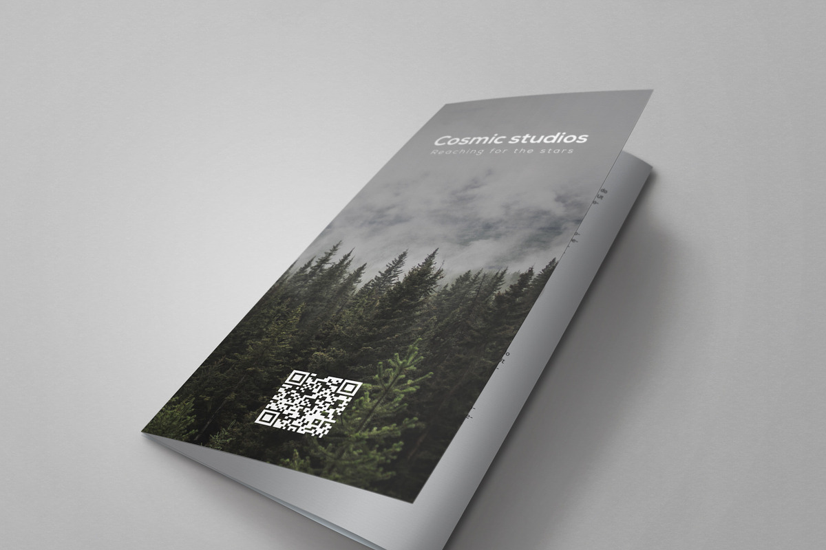 Cosmic Trifold Brochure Template, a Brochure Template by Sphere (Photo 3 of 6)