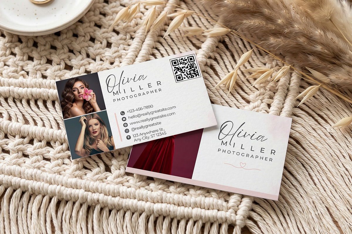 Photography Business Card Template, a Business Card Template by Arslan (Photo 3 of 7)