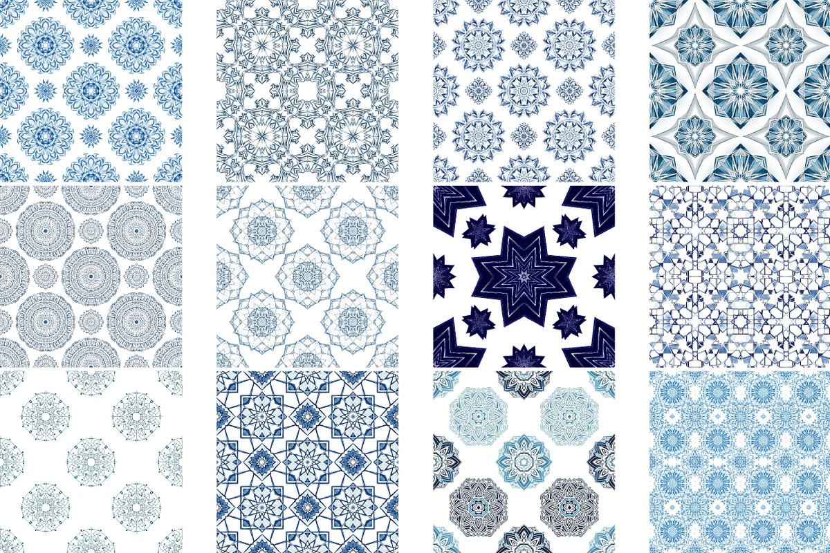 Kaleidoscope Boho Mandala Pattern, a Pattern Graphic by Wow Magic (Photo 2 of 3)