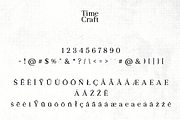 Time Craft - Timeless Serif, a Sans Serif Font by HipFonts (Thumbnail 3 of 12)