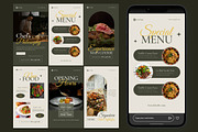 Restaurant Editorial Carousel Post, a Social Media Template by twinstd (Thumbnail 5 of 5)