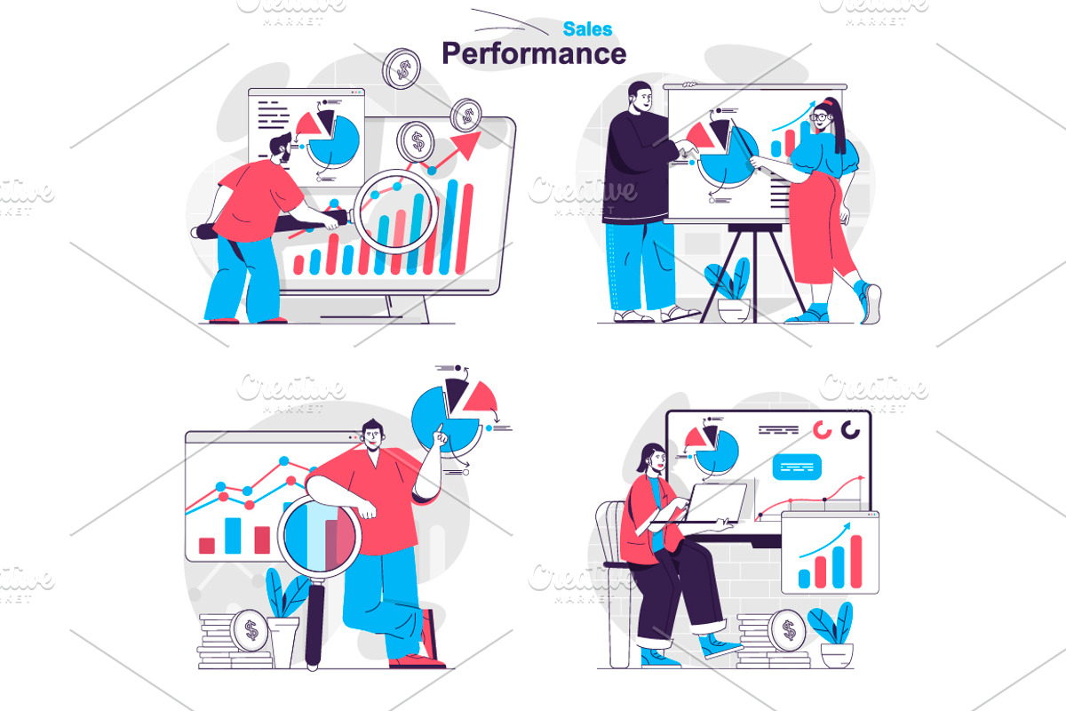 Flat Design Concept Illustrations, a Finance Illustration by alexdndz (Photo 28 of 42)
