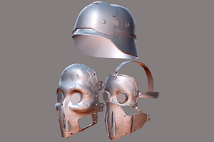 Mask And Helmet