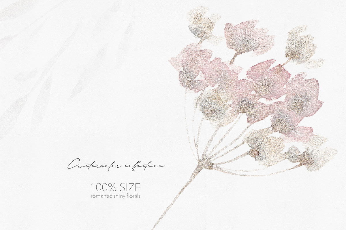 Watercolor Flower Pattern Collection, a Pattern Graphic by Alisa Fimen Design (Photo 10 of 11)