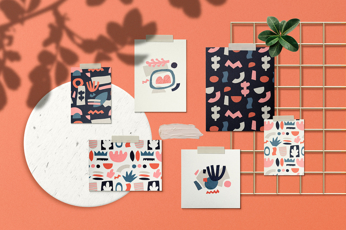 Abstract Modern Collection, a Pattern Graphic by Bosotochka♥Art (Photo 2 of 9)