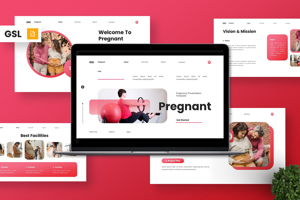 Pregnant - Pregnancy Google Slide