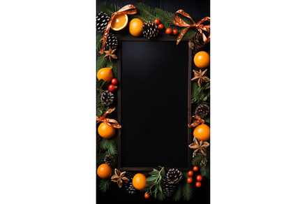 Christmas decorated frame, a Holiday Photo by CREATIVEDEF