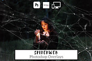 Spiderweb Photoshop Overlays, an Object Graphic by Prestige Photography (Thumbnail 1 of 14)