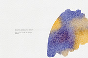 Granulating Watercolor brush set, a Brush Add-On by nathalieclaire (Thumbnail 6 of 10)