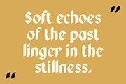 CS Rise – Blackletter Font, a Blackletter Font by Craft Supply Co. (Thumbnail 2 of 8)