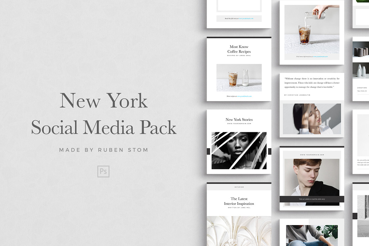 Social Media Bundle, a Social Media Template by Ruben Stom (Photo 28 of 54)