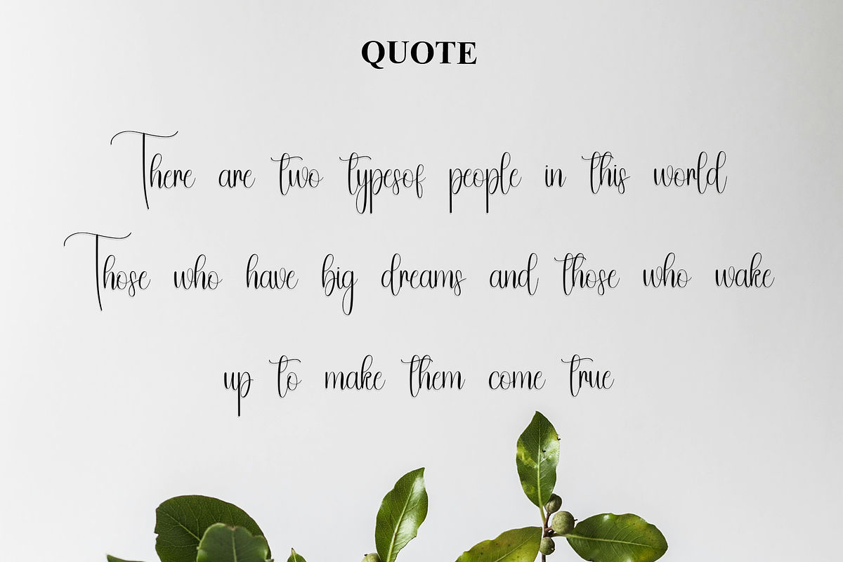 Belive, a Font by FreshTypeINK (Photo 5 of 8)
